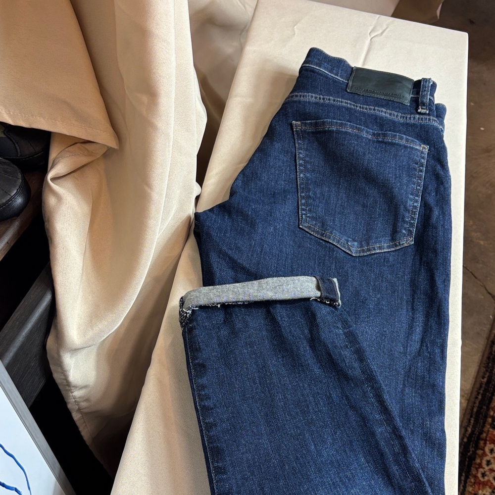Men’s Citizens Of Humanity Dark Blue Bowery Straight Jeans 31X28